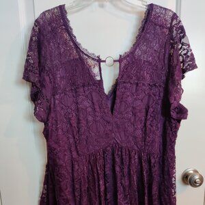 Purple Lace dress
